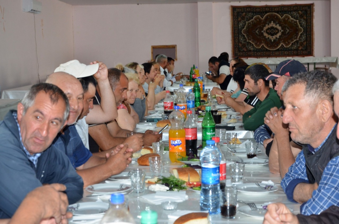 Qurban Bayramı Pirallahı rayonunda da qeyd olundu - FOTOLAR